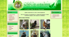 Desktop Screenshot of amadinas.com